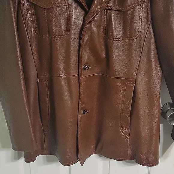 Reed 70's vintage leather jacket Jackets & Coats